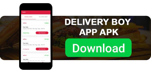 Food Daily - Une application de livraison de nourriture Android à la demande, une application Delivery Boy et une application de restaurant - 5